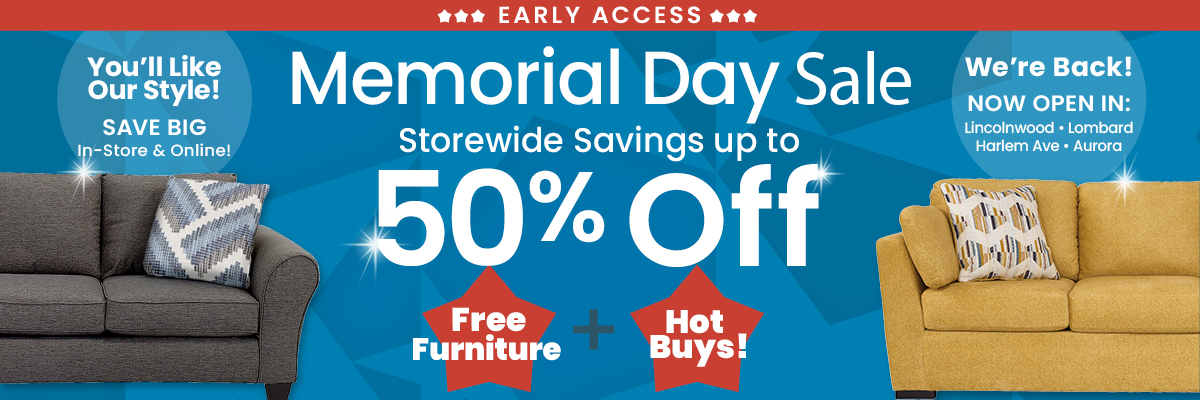 We're Back Harlem Furniture